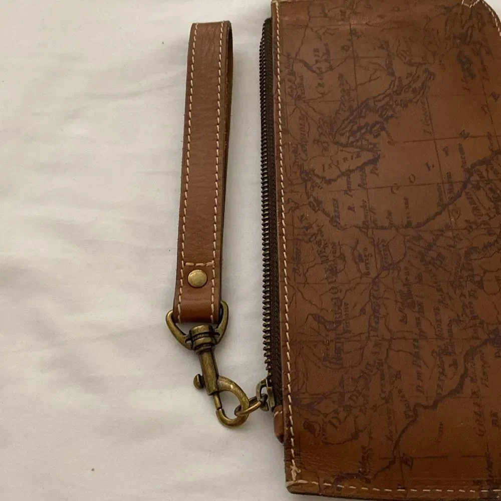 Patricia Nash Brown Leather Wallet